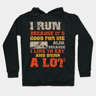 Funny sarcastic running quote  Motivational Trail Running saying extreme skyrunner Hoodie